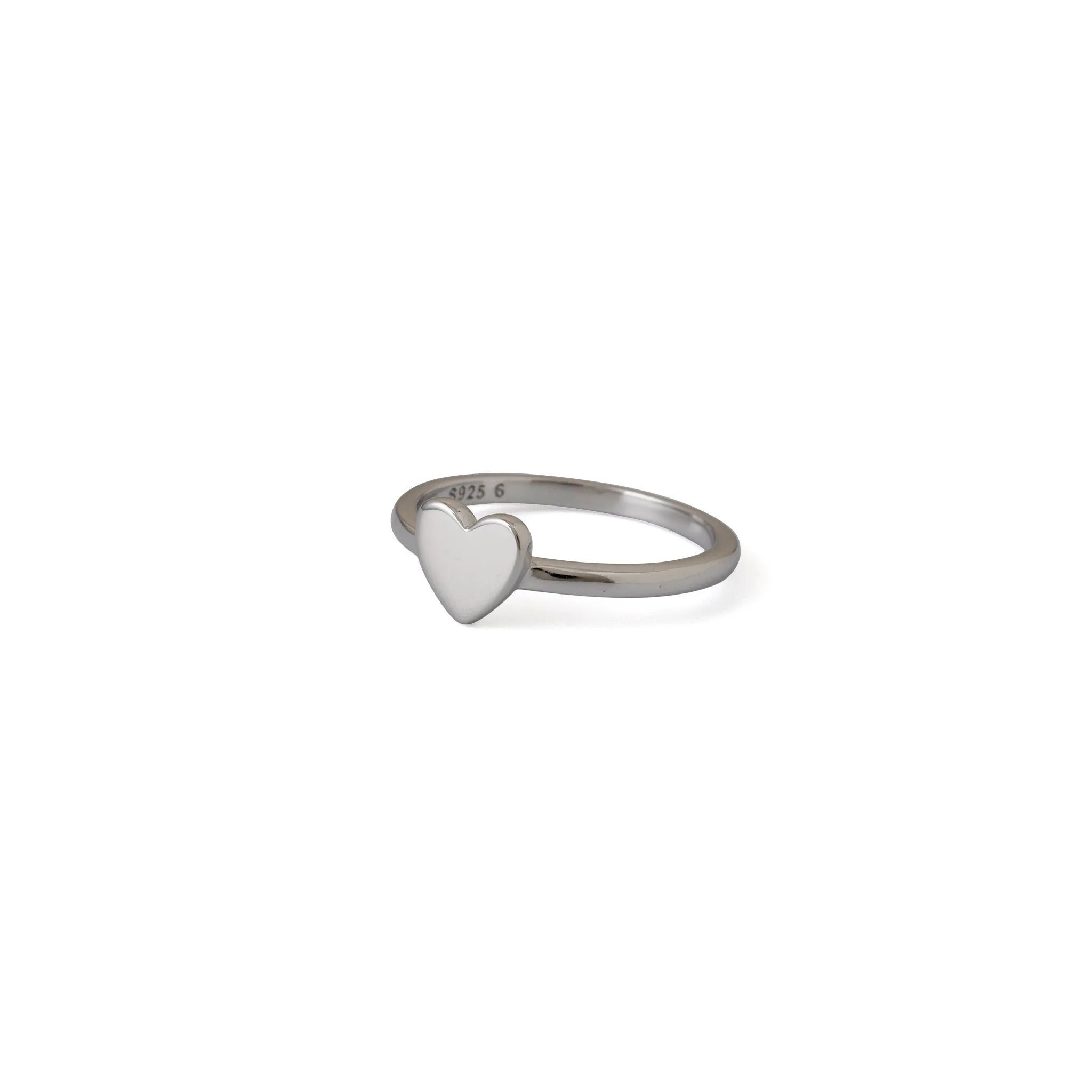 刻印アクセサリー | EMBRACE | Silver925 "Heart Ring"