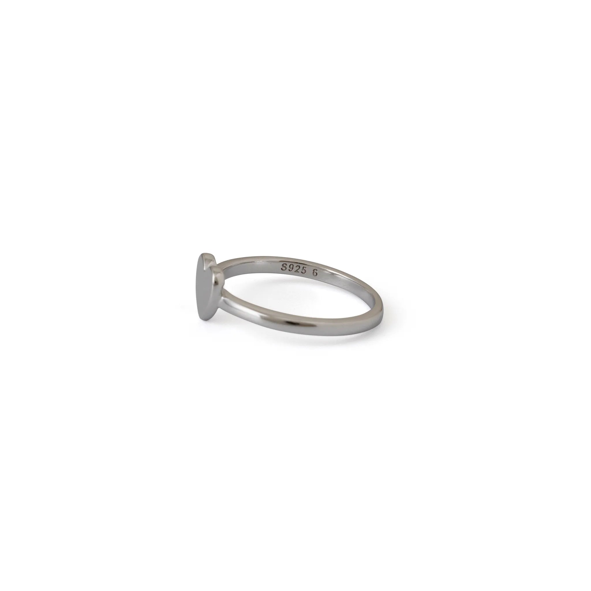 刻印アクセサリー | EMBRACE | Silver925 "Heart Ring"