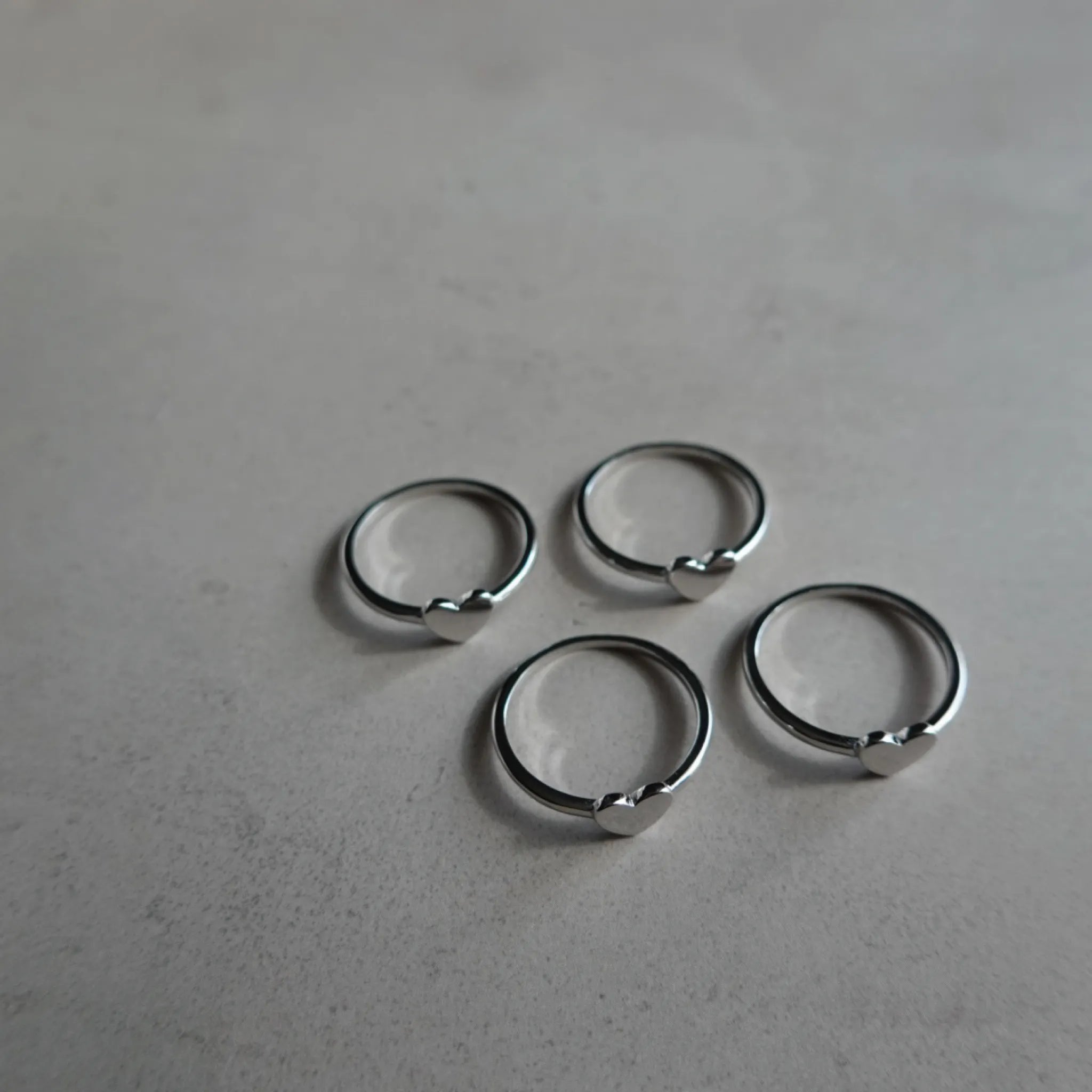 刻印アクセサリー | EMBRACE | Silver925 "Heart Ring"