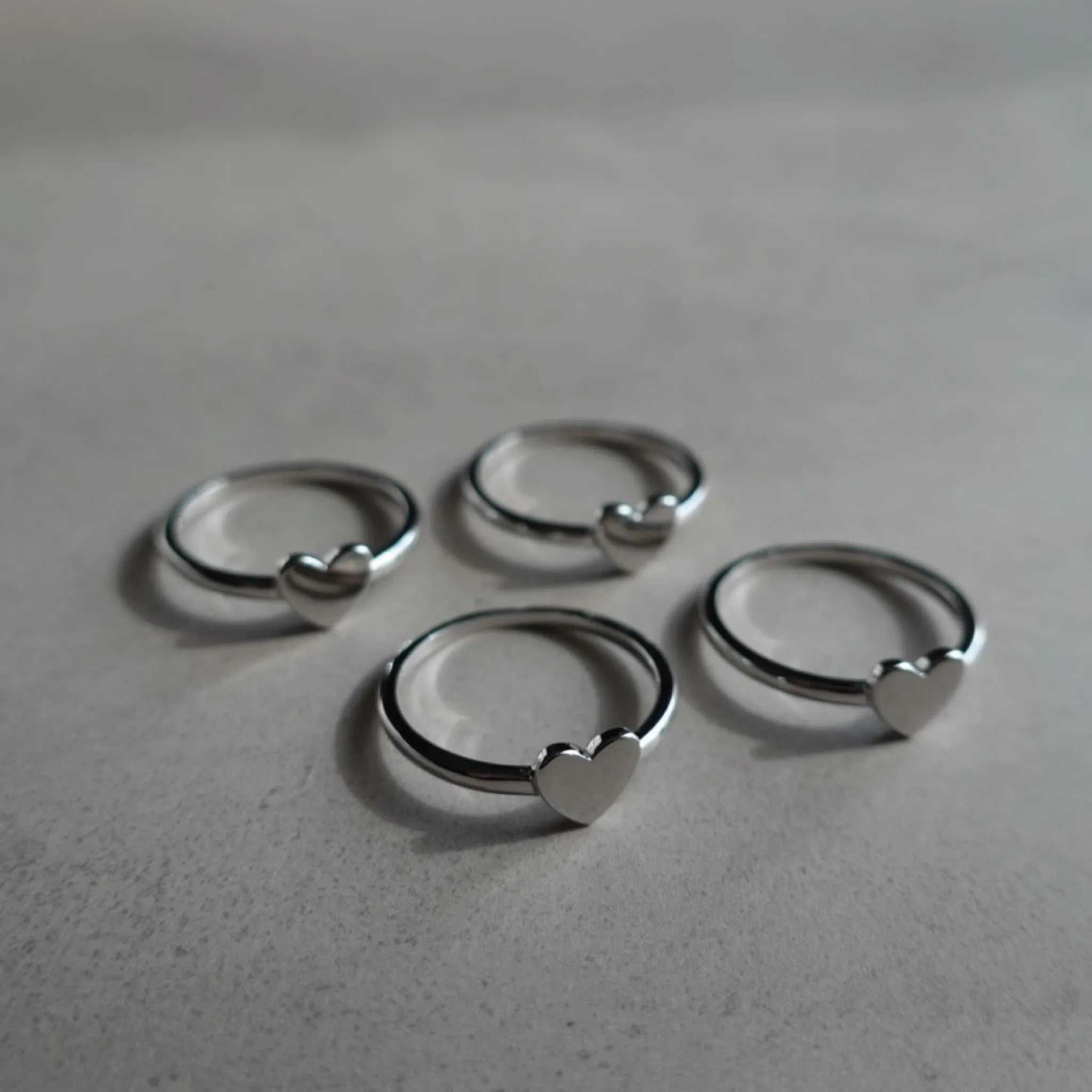 刻印アクセサリー | EMBRACE | Silver925 "Heart Ring"