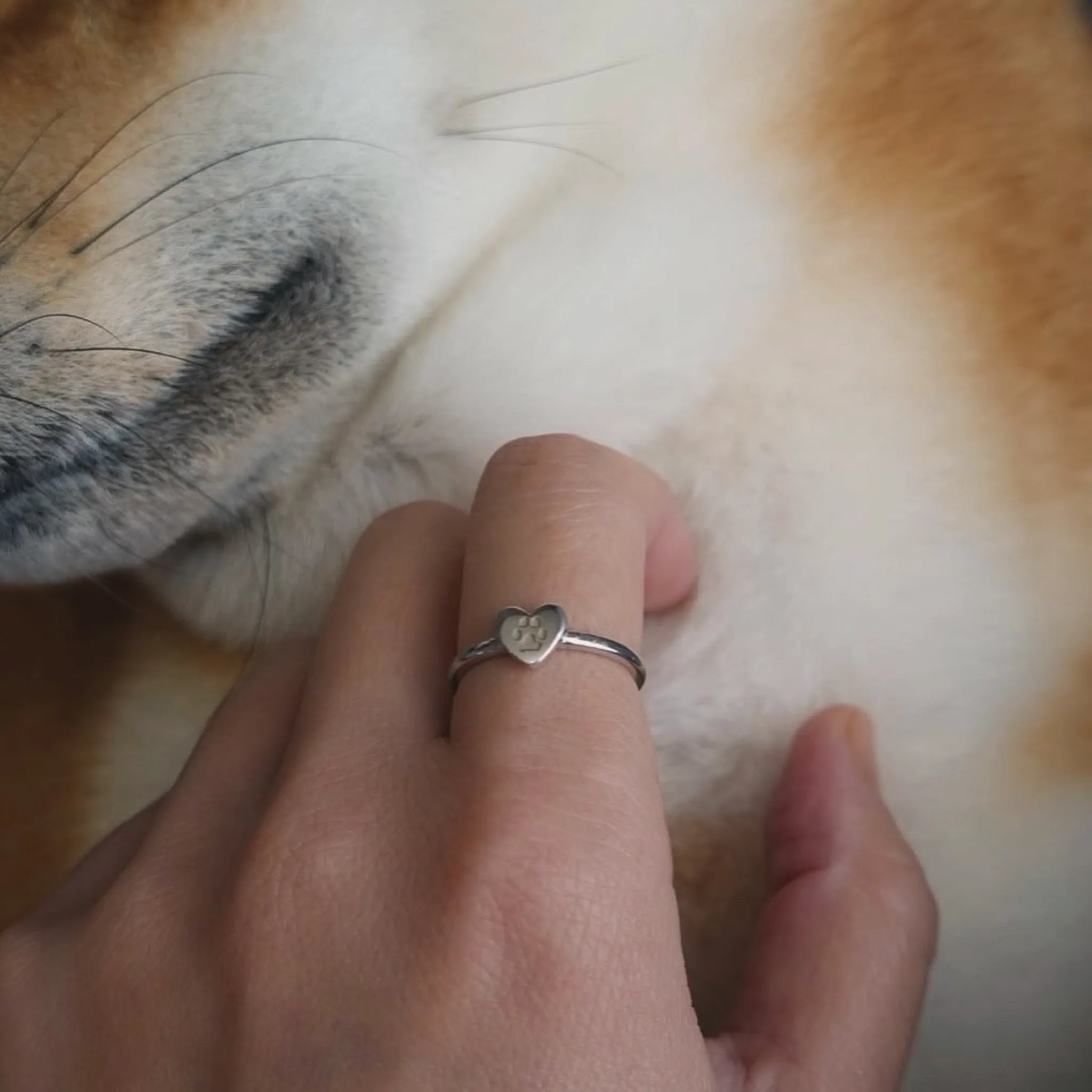刻印アクセサリー | EMBRACE | Silver925 "Heart Ring"