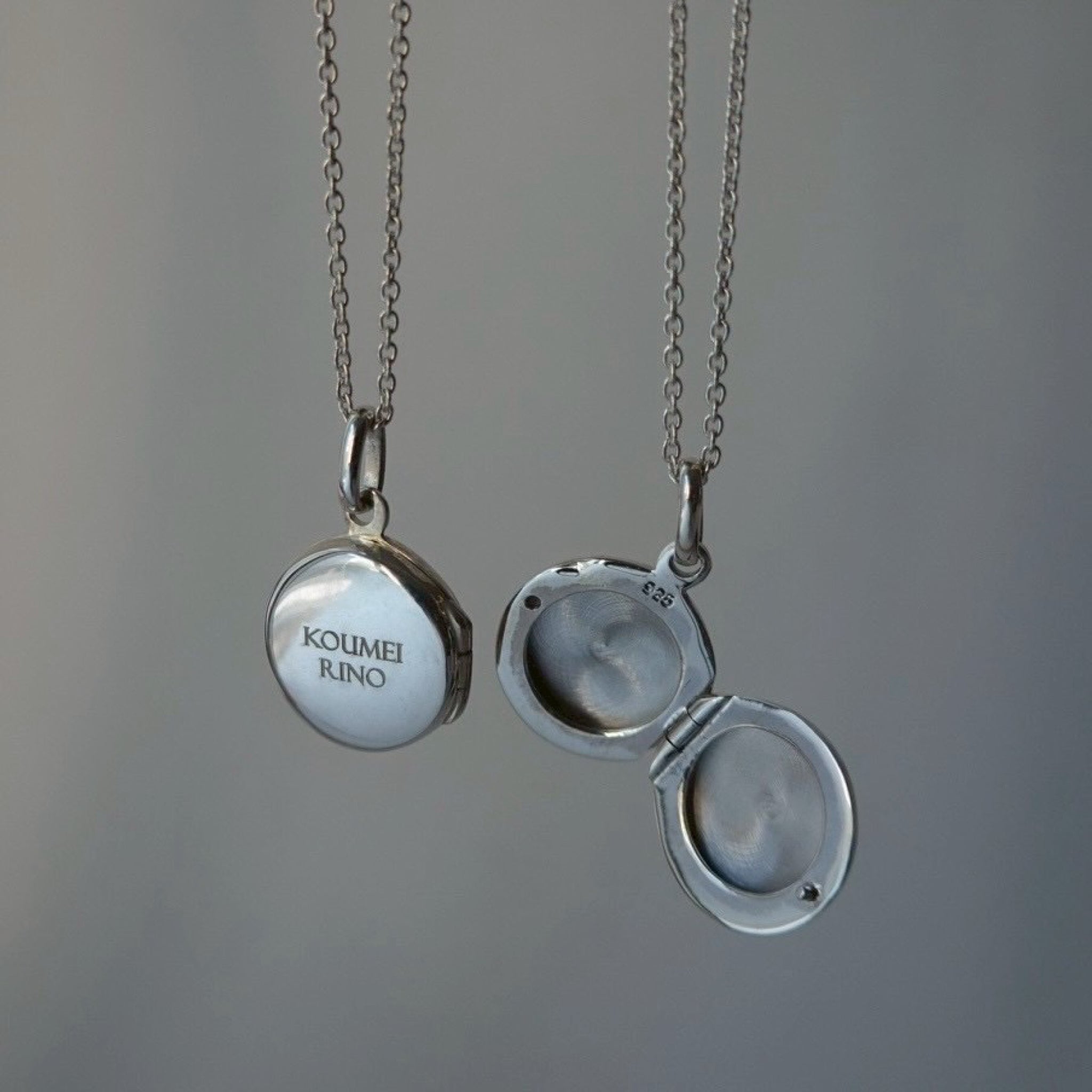 Silver925 ミニサークルロケットペンダント