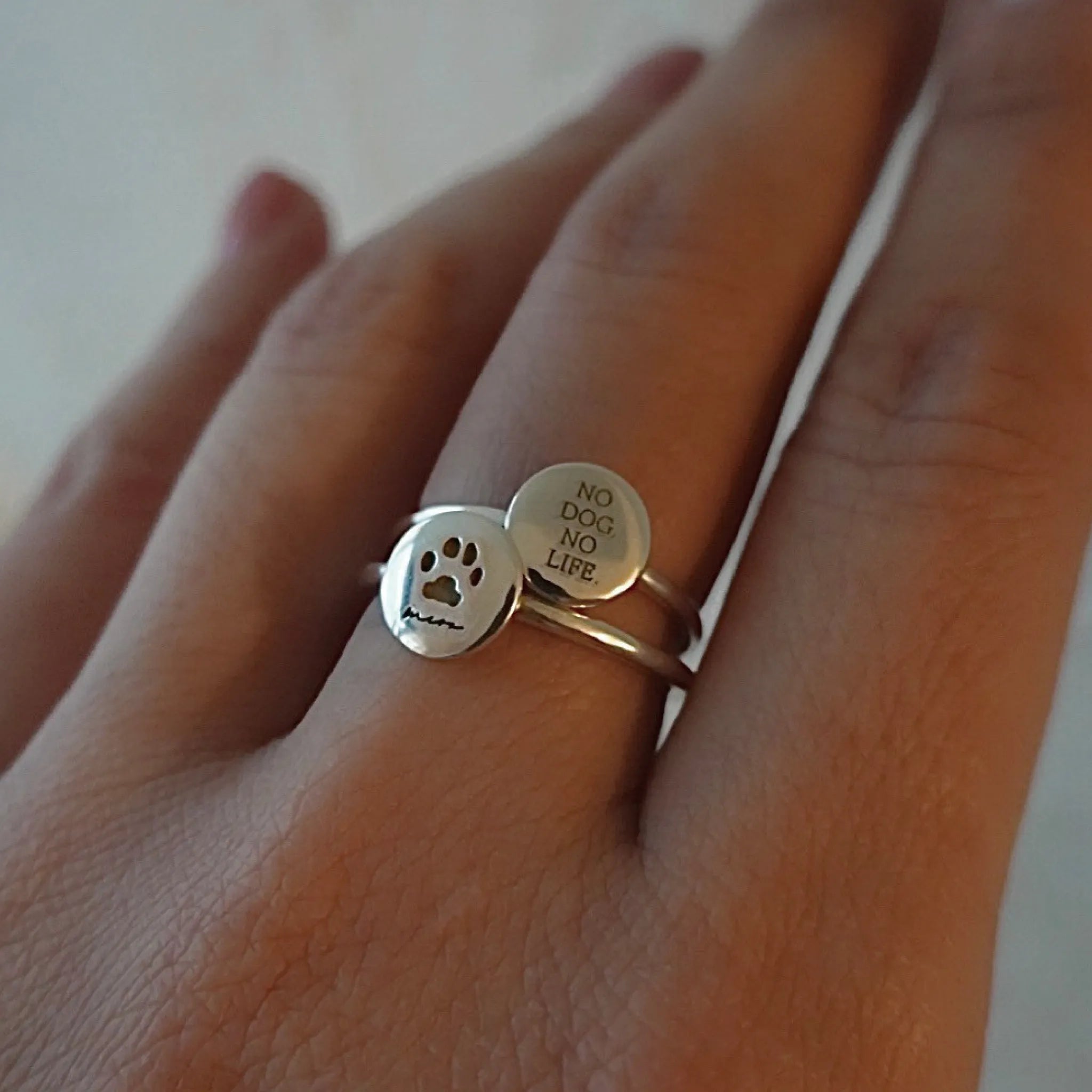 Silver925 å»å° "ROUND RING"