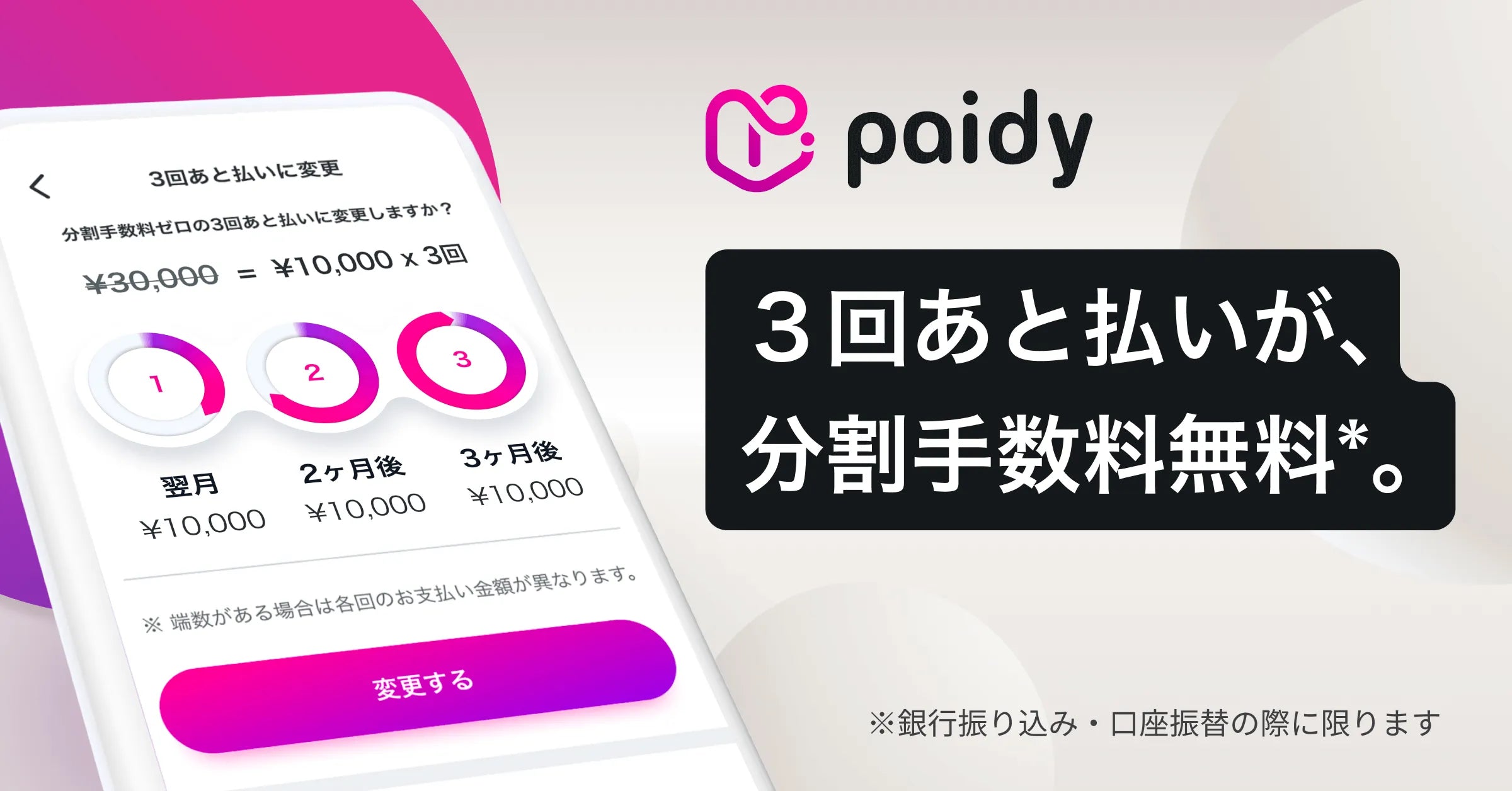 後払いPaidyについて