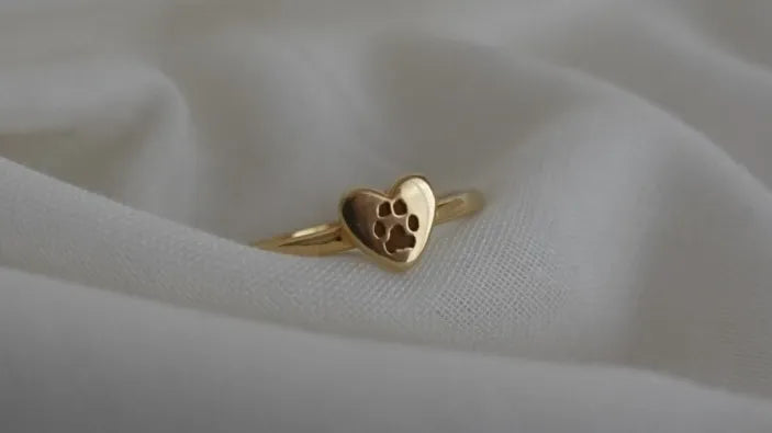 EMBRACE | K18 ,K10 刻印"HEART RING"