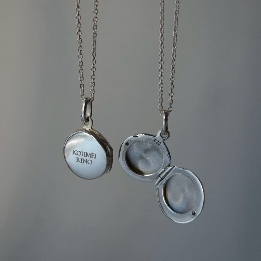 Silver925 ミニサークルロケットペンダント