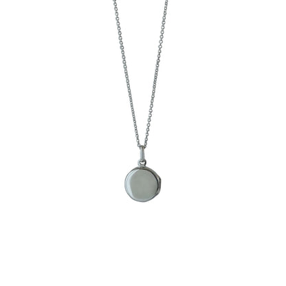 Silver925 ミニサークルロケットペンダント