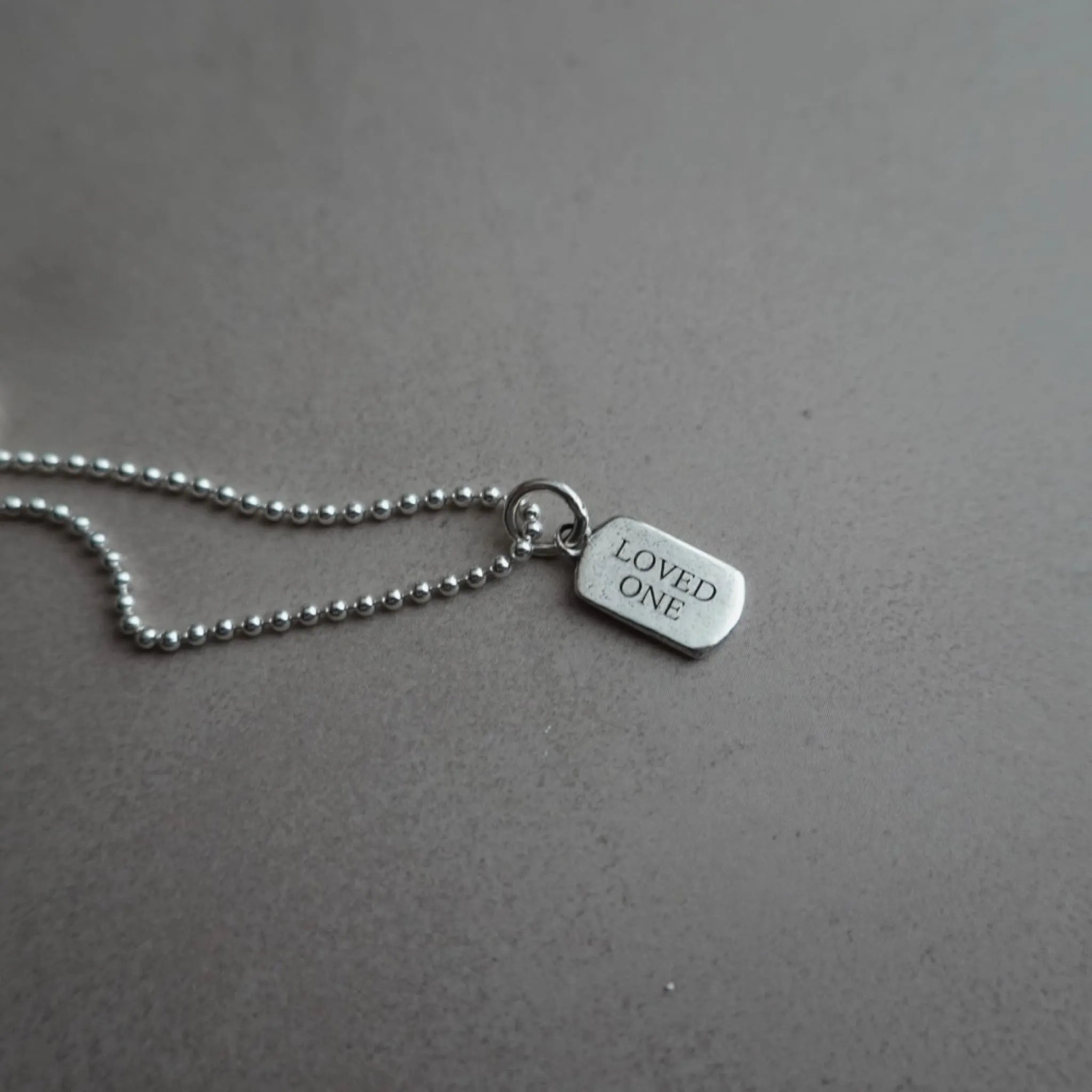 刻印アクセサリー | EMBRACE | Silver925 Micro Tag